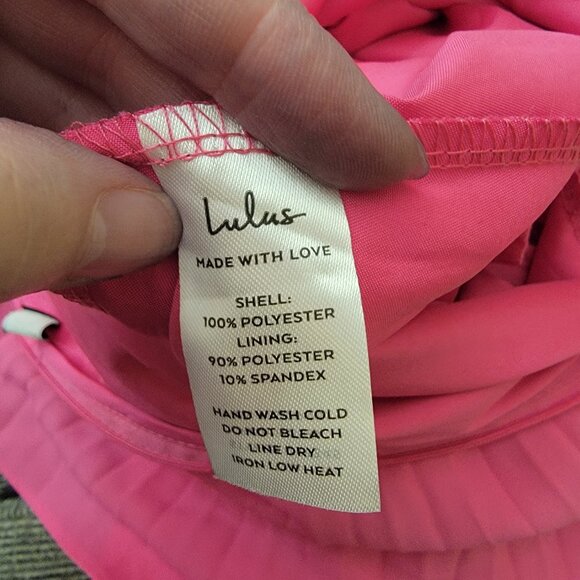 Lulus Cascading Crush Hot Pink Tiered Bustier Midi, #1884956, Size XS, $63 - Picture 7 of 8